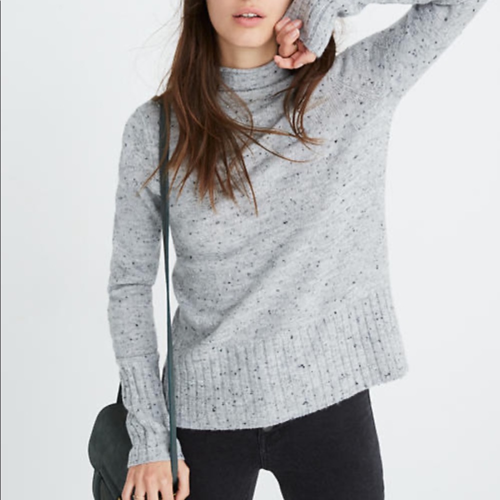 Madewell Donegal Inland Turtleneck Sweater Size XS